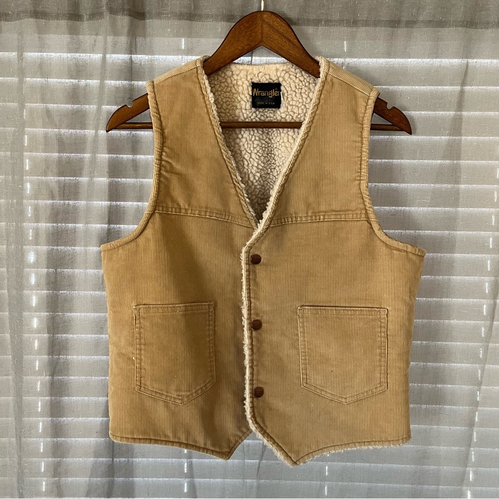 *VINTAGE* wrangler vest
